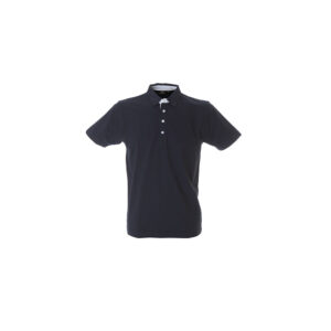 VALENCIA NAVY Polo manica corta in jersey 100% cotone pettinato
