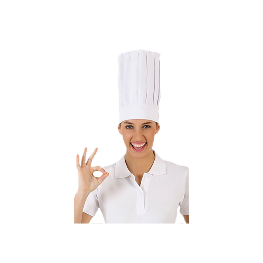 Cappello cuoco CORDON 65% poliestere 35% cotone 200 gr. - Antinfortunistica  Italia