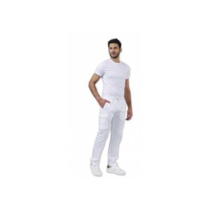 Pantaloni STAN 100% cotone drill sanfor 190 gr/mq - Colori disponibili: Bianco