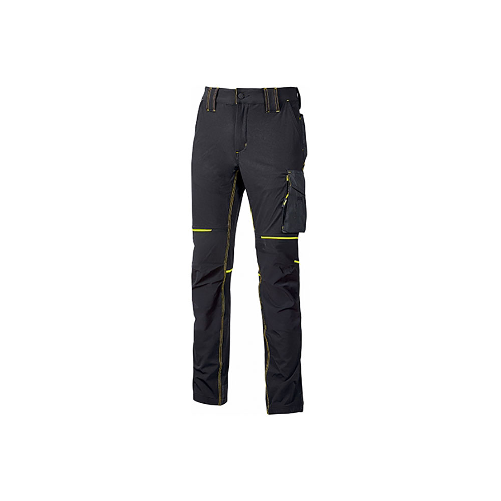 Pantaloni da lavoro U-Power World Black Carbon - Antinfortunistica Italia