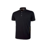 Polo manica corta U-Power GAP Black Carbon